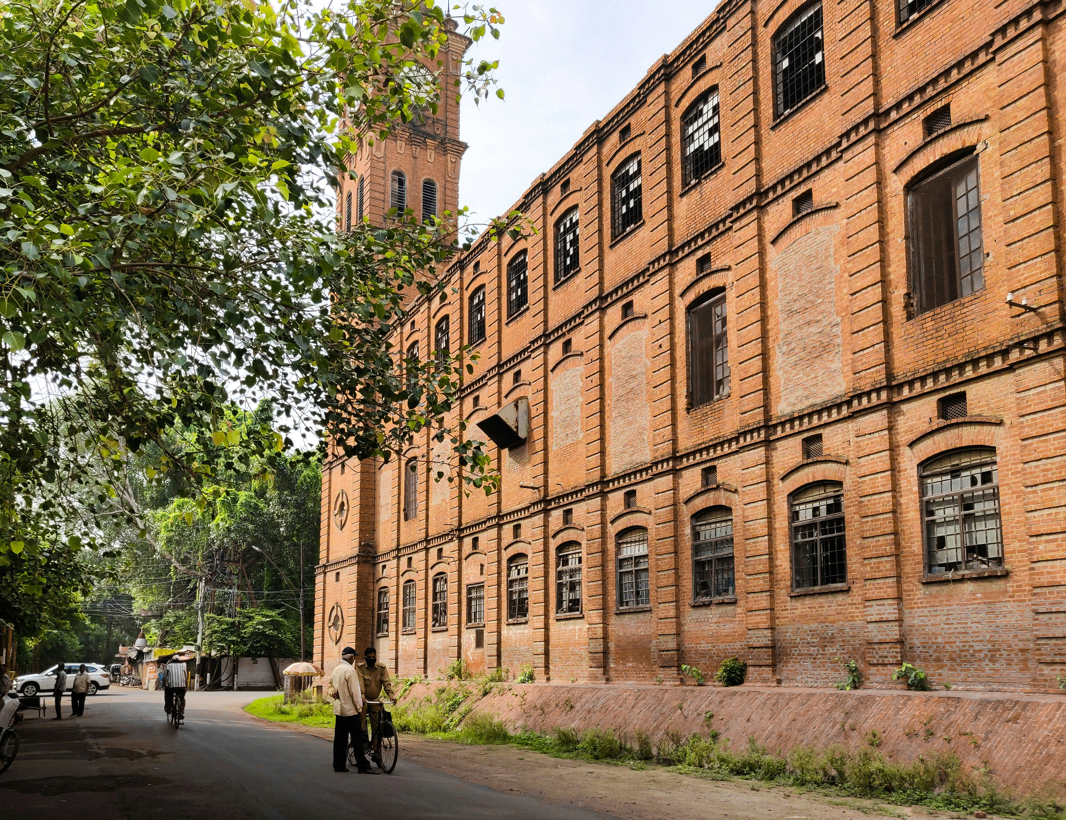 Beautiful campus of an engineering college in Karnataka